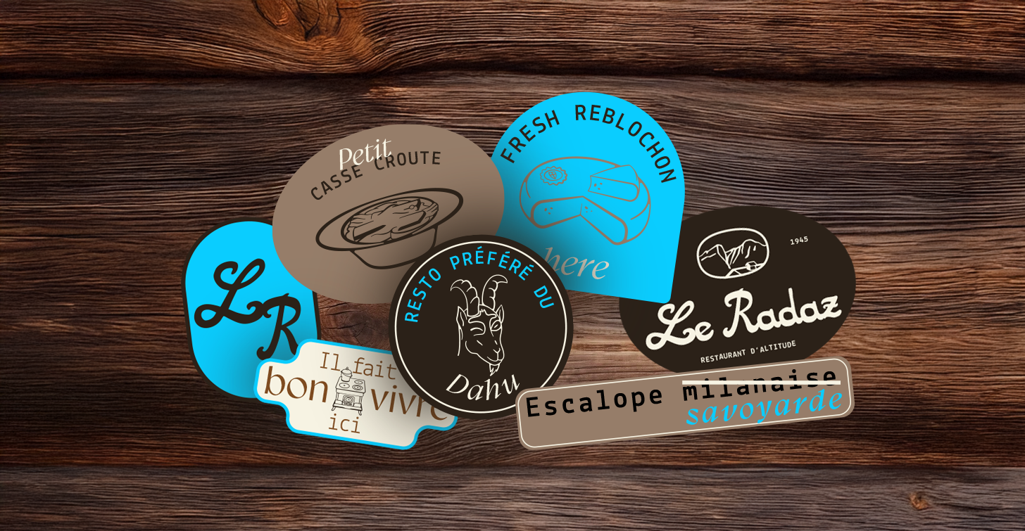illustration playful branding restaurant altitude